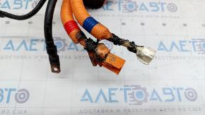 High voltage cable Kia Niro 17-19 HEV through the entire body, chips melted