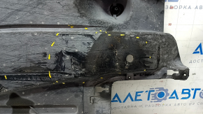 Left underbody protection Audi A3 8V 15-19 torn, cracked, worn