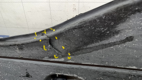 Right underbody protection Audi A3 8V 15-19 torn, cracked, worn