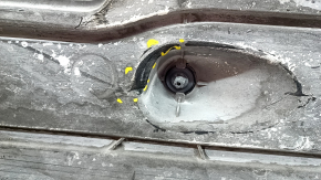 Right underbody protection Audi A3 8V 15-19 torn, cracked, worn