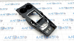 Center console trim with cup holders complete Audi A3 8V 15-16 without Start-Stop, without Premium Audio
