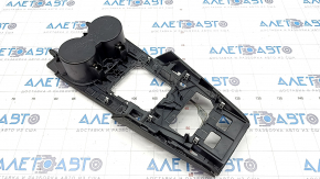 Center console trim with cup holders complete Audi A3 8V 15-16 without Start-Stop, without Premium Audio