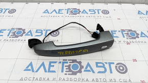 Door handle outer rear left GMC Terrain 18- keyless