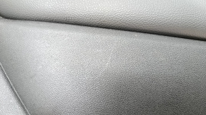 Door trim card rear left GMC Terrain 18 leather black, wood insert, scratches