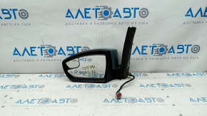 Side mirror left Ford C-max MK2 13-18 7 pins, turn signal, heated, backlight, blue