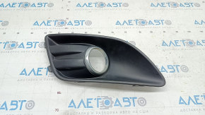 Front right fog light frame Ford C-max MK2 13-18 usa with chrome ring, sand, scratches