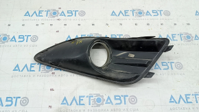 Front right fog light frame Ford C-max MK2 13-18 usa with chrome ring, sand, scratches