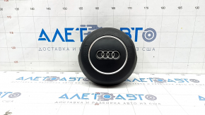 Airbag in steering wheel driver Audi A3 8V 15-16 4d, black, chrome peeling, minor scratches