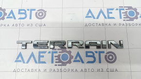 Emblem inscription TERRAIN front right GMC Terrain 18-