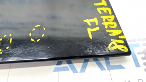 Door trim side front left GMC Terrain 18 - peeling coating, scratches, broken fastening