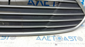 Front bumper grille upper Ford C-max MK2 13-16 usa prerest, sand, broken guides