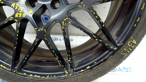 Wheel disk R20 8Jx20 ET40 Audi A3 8V 15-20 curb, Revolution Racing, without rubber