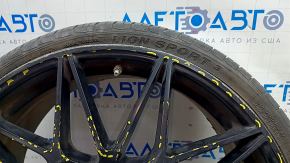 Wheel disk R20 8Jx20 ET40 Audi A3 8V 15-20 curb, Revolution Racing, without rubber