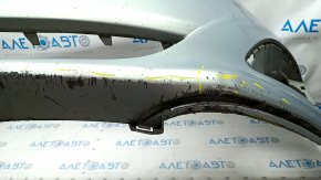 Front bumper bare Ford C-max MK2 13-18 usa blue, scratches, pressed, broken fastener, cracks
