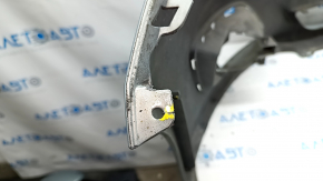 Front bumper bare Ford C-max MK2 13-18 usa blue, scratches, pressed, broken fastener, cracks