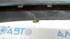 Front bumper bare Ford C-max MK2 13-18 usa blue, scratches, pressed, broken fastener, cracks
