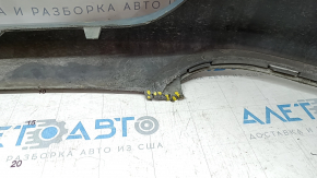 Front bumper bare Ford C-max MK2 13-18 usa blue, scratches, pressed, broken fastener, cracks