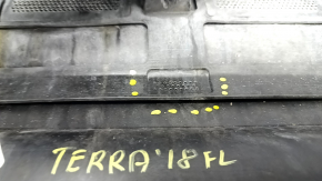 Door trim lower front left GMC Terrain 18 - scratches, torn fastener