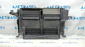 Radiator deflector blinds bare Ford C-max MK2 13-18 without motor, two blades missing, fractures