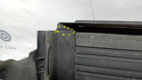 Radiator deflector blinds bare Ford C-max MK2 13-18 without motor, two blades missing, fractures