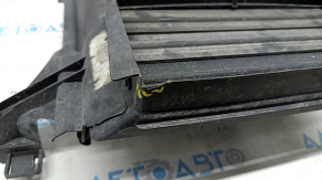 Radiator deflector blinds bare Ford C-max MK2 13-18 without motor, two blades missing, fractures