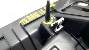 GMC Terrain 18 trunk opening trim - black, broken guide, scratches