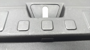 GMC Terrain 18 trunk opening trim - black, broken guide, scratches