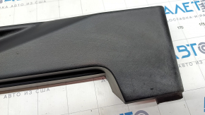 Left threshold Nissan Rogue 17 - structure, scratches, tear, abrasion