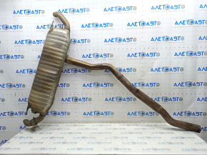 Muffler rear part with barrel Mercedes GLE450 W167