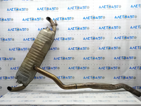 Muffler rear part with barrel Mercedes GLE450 W167
