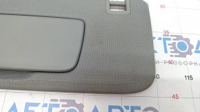 Left visor GMC Terrain 18 - gray with backlight, without hook, for cleaning