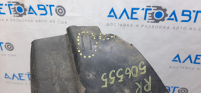 Rear right mudguard Fiat 500 Sport 12-16 torn fasteners, torn