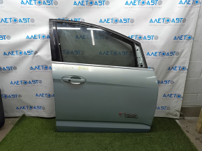 Door assembly front right Ford C-max MK2 13-18 keyless, Energi, blue YQ, painted 0.2, 0.3, dented, bumps