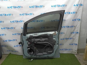 Door assembly front right Ford C-max MK2 13-18 keyless, Energi, blue YQ, painted 0.2, 0.3, dented, bumps
