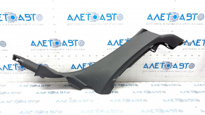 Rear pillar trim right lower Audi A3 8V 15-20 4d, 5d, black, without airbag, scratches, broken mount