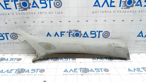 Front pillar trim upper right Audi A3 8V 15-16 4d gray, for dry cleaning