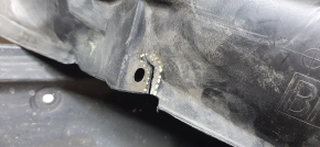 Front left fender liner Subaru Legacy 15-19 cracks, torn fastening