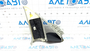 Rear window trim left Audi A3 8V 15-16 4d black-gray, for dry cleaning