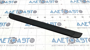 Door sill trim outer front left Audi A3 8V 15-18 4d, 5d, black, scratch