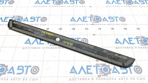 Door sill trim outer front left Audi A3 8V 15-18 4d, 5d, black, scratch