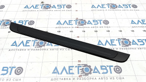 Door sill trim outer front right Audi A3 8V 15-18 4d, 5d, black, scratch
