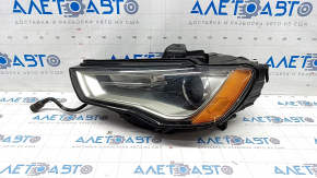 Headlight front left complete Audi A3 8V 15-16 xenon hid, with lower mount, sand, scratch