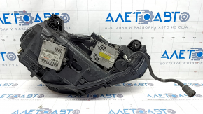 Headlight front left complete Audi A3 8V 15-16 xenon hid, with lower mount, sand, scratch