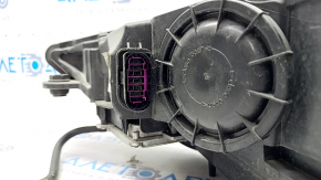 Front right headlight complete Audi A3 8V 15-16 xenon hid, with lower mount, sand, crack under glass