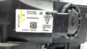 Front right headlight complete Audi A3 8V 15-16 xenon hid, with lower mount, sand, crack under glass