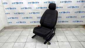 Driver's seat GMC Terrain 18- without airbag, electric, black cloth, driftwood, working