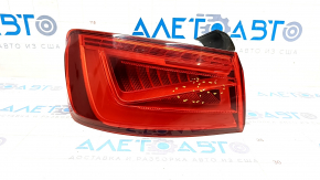 Light outer wing left Audi A3 8V 15-16 4d usa LED scratches