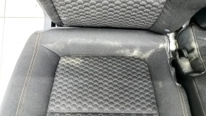 Rear row of seats 2nd row GMC Terrain 18 - black rag, driftwood, for cleaning