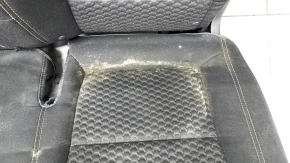 Rear row of seats 2nd row GMC Terrain 18 - black rag, driftwood, for cleaning