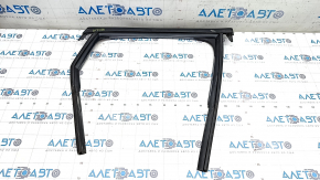 Glass seal with molding rear right Audi A3 8V 15-20 4d, 5d black